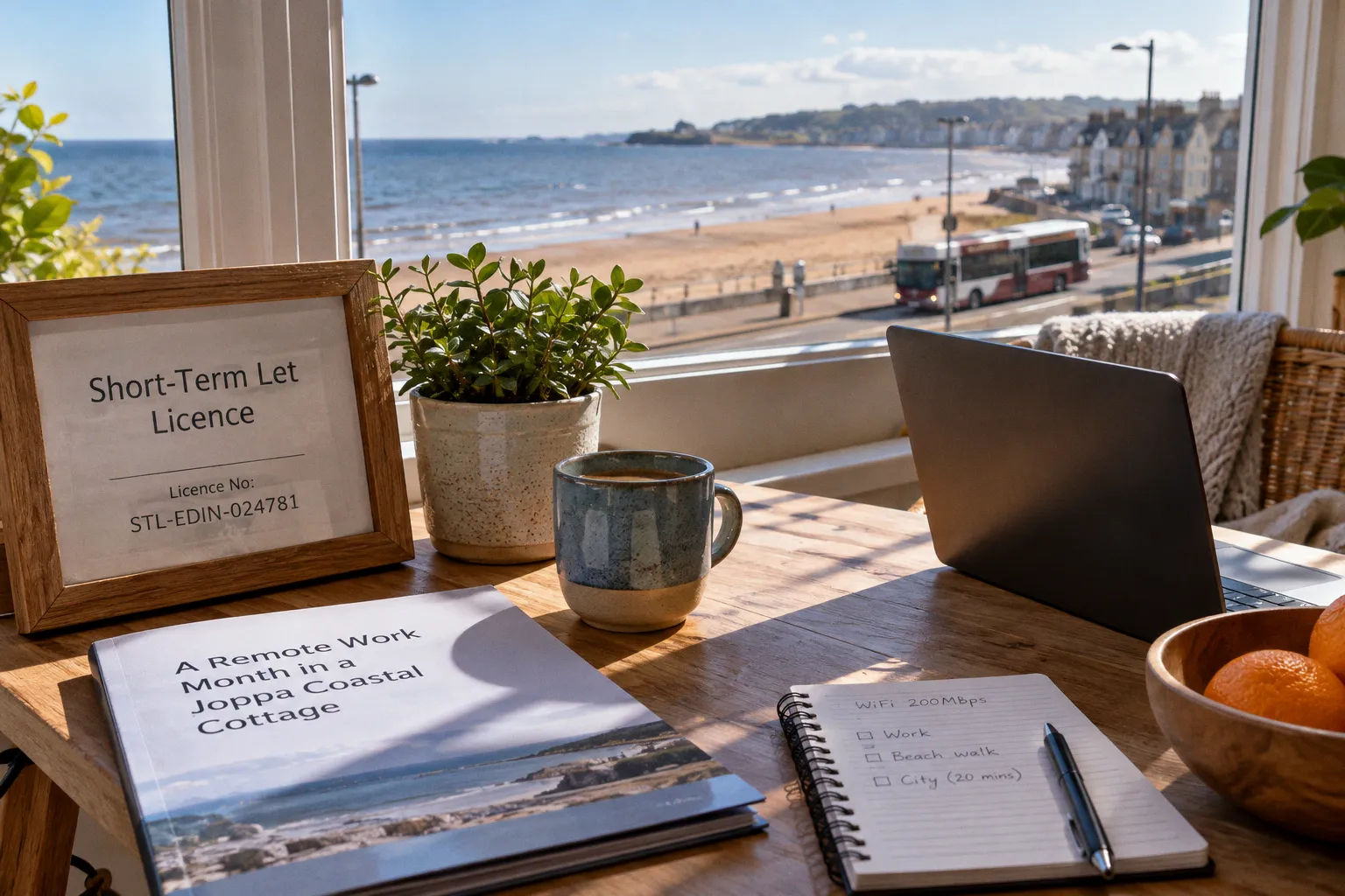 A Remote Work Month in a Joppa Coastal Cottage