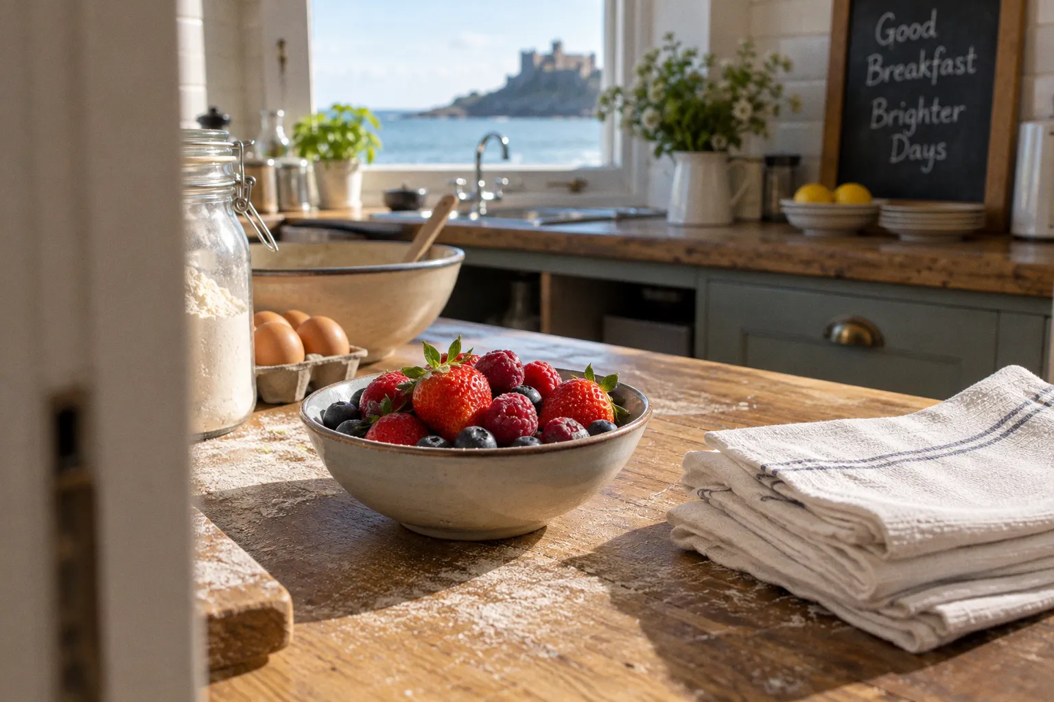 Breakfast logistics: behind the scenes of a coastal B&B kitchen