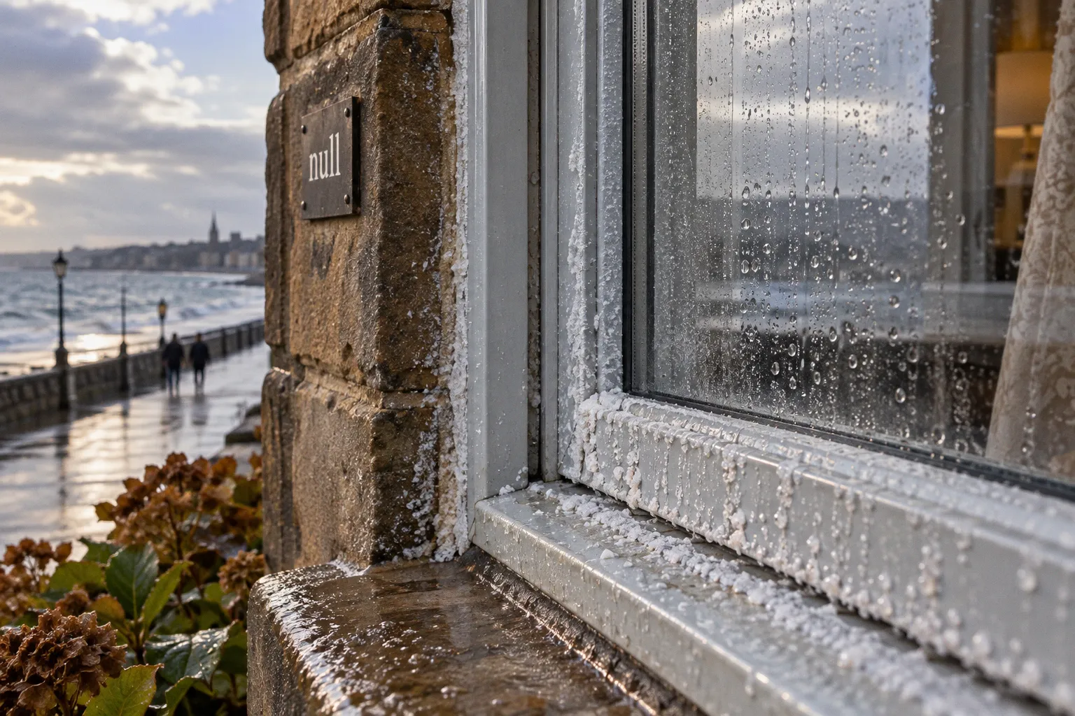Coastal guest house heating: lessons from a cold winter