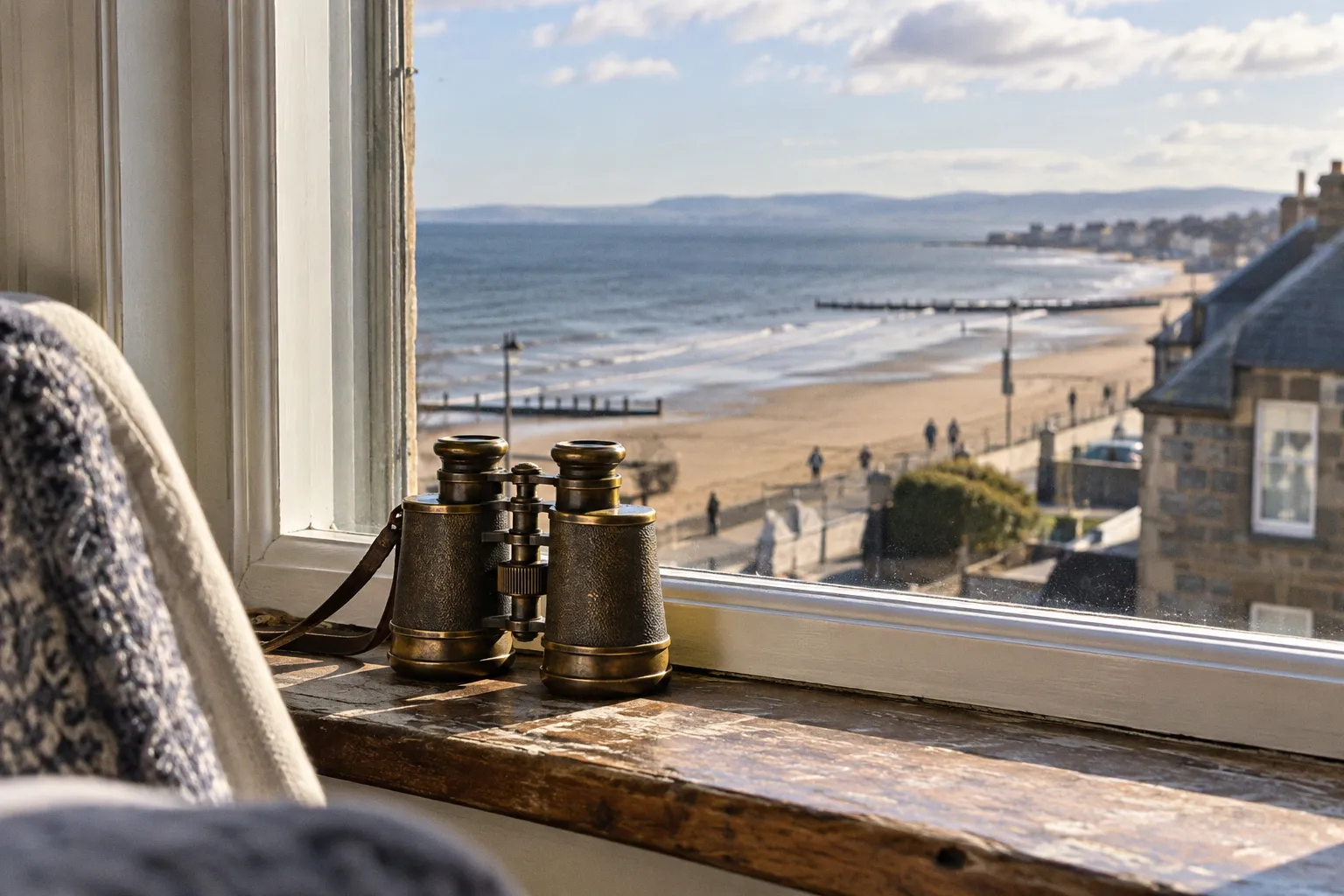 Edinburgh coastal guest house views: choosing the right room