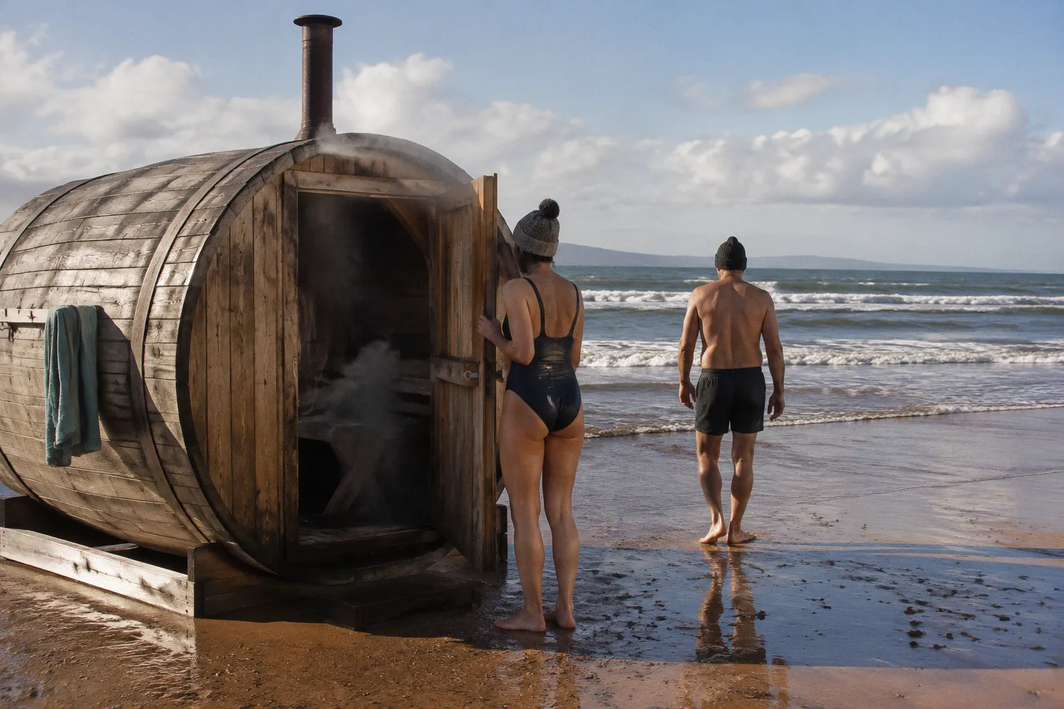 Portobello Beach Sauna: A Swimmer's Winter Ritual