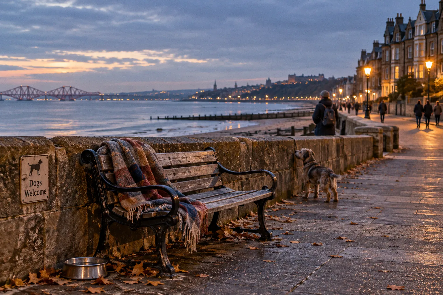 Portobello promenade dog walking: lessons in local etiquette