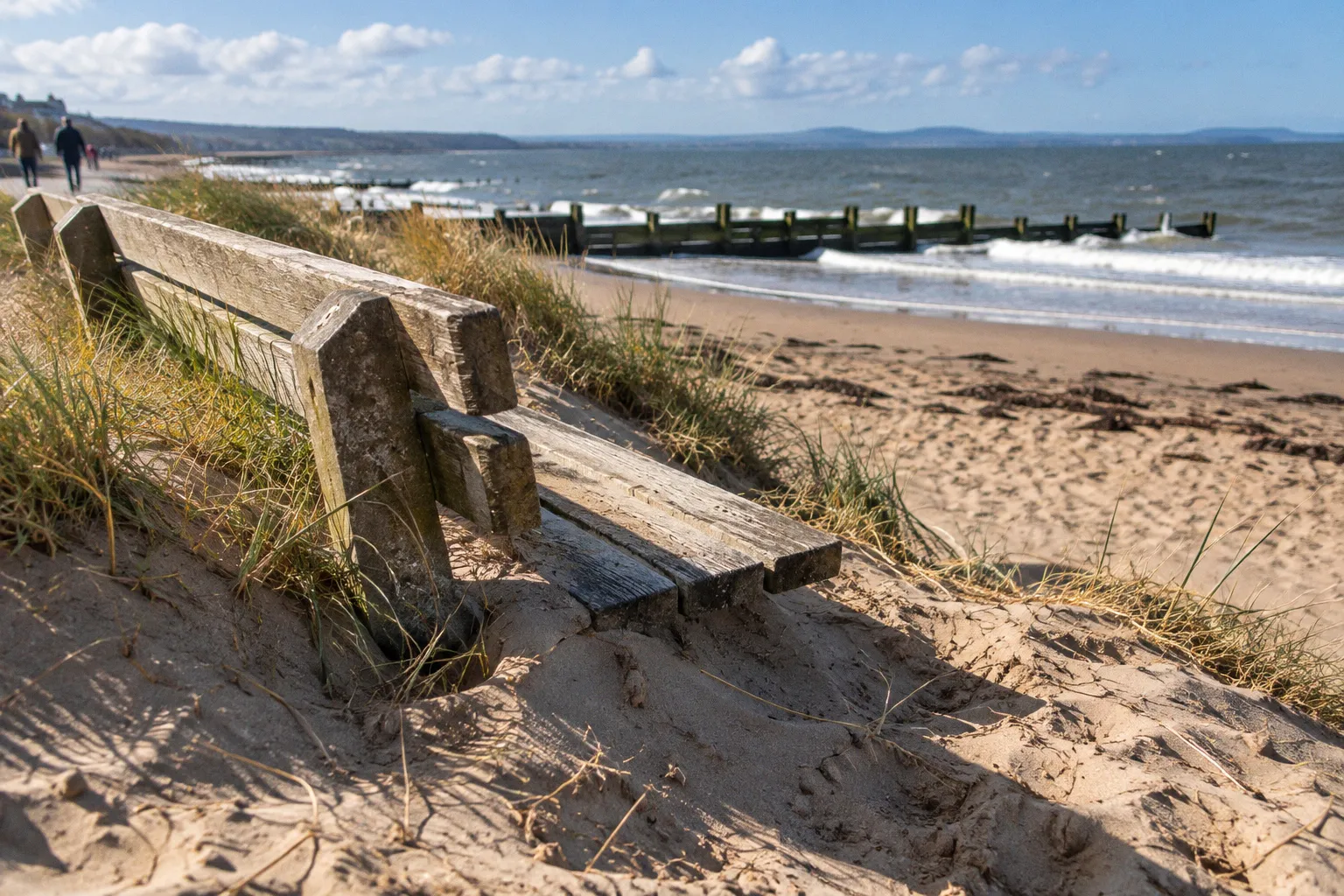 Portobello promenade: why the shoreline shifts every season